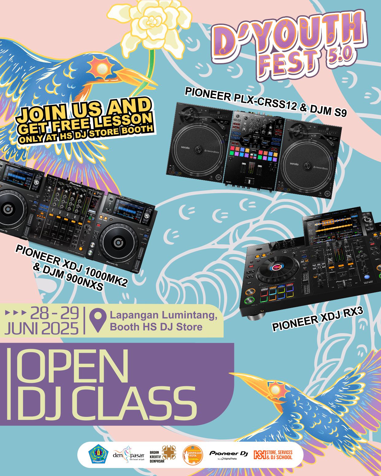 FEED D'YOUTH FEST 5.0 - 1.OPEN DJ CLASS