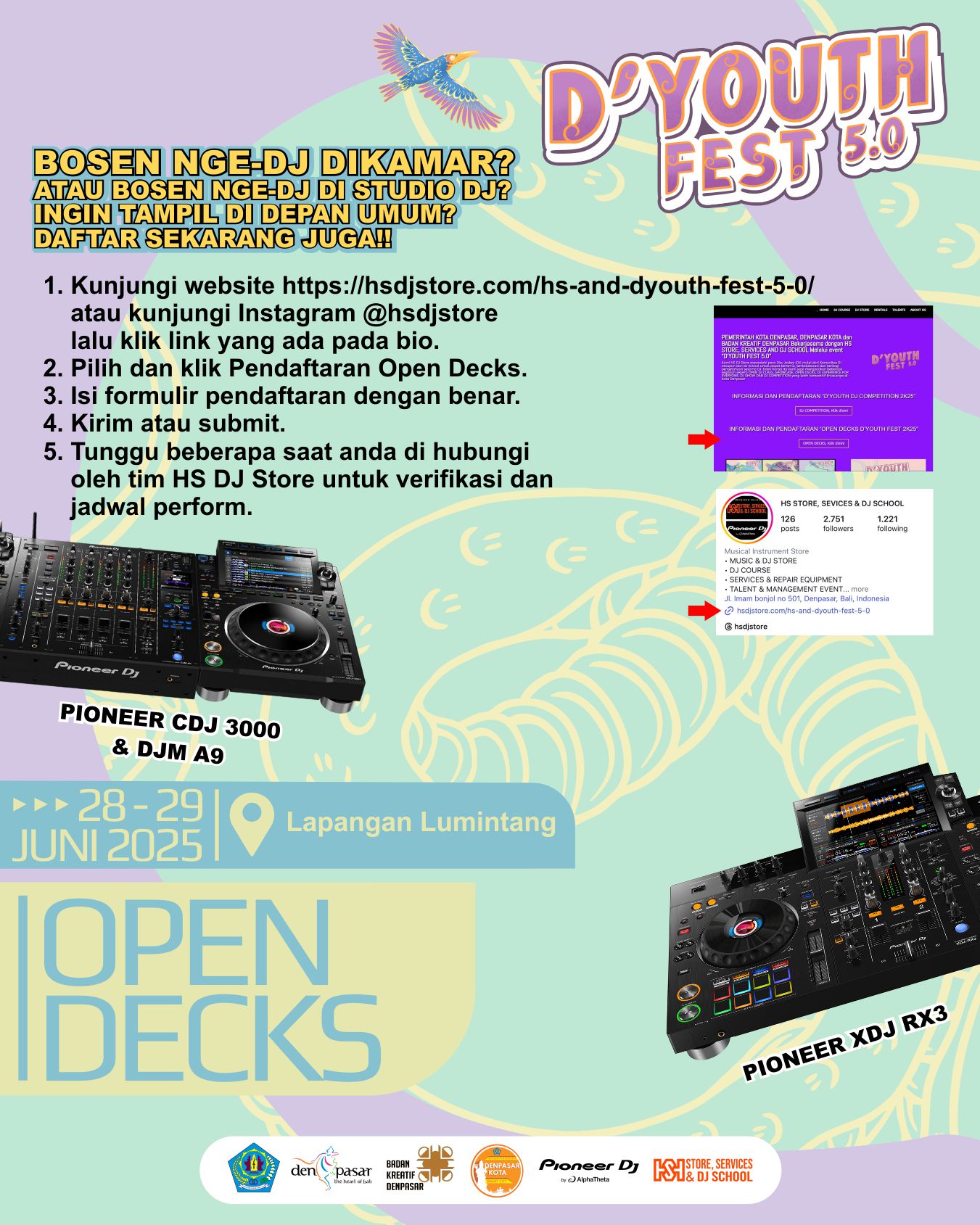 FEED D'YOUTH FEST 5.0 - 3.OPEN DECKS