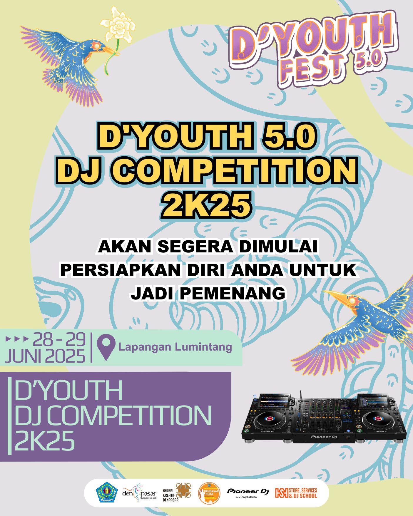 FEED D'YOUTH FEST 5.0 - 5.D'YOUTH DJ COMPETITION 2K25 - 1