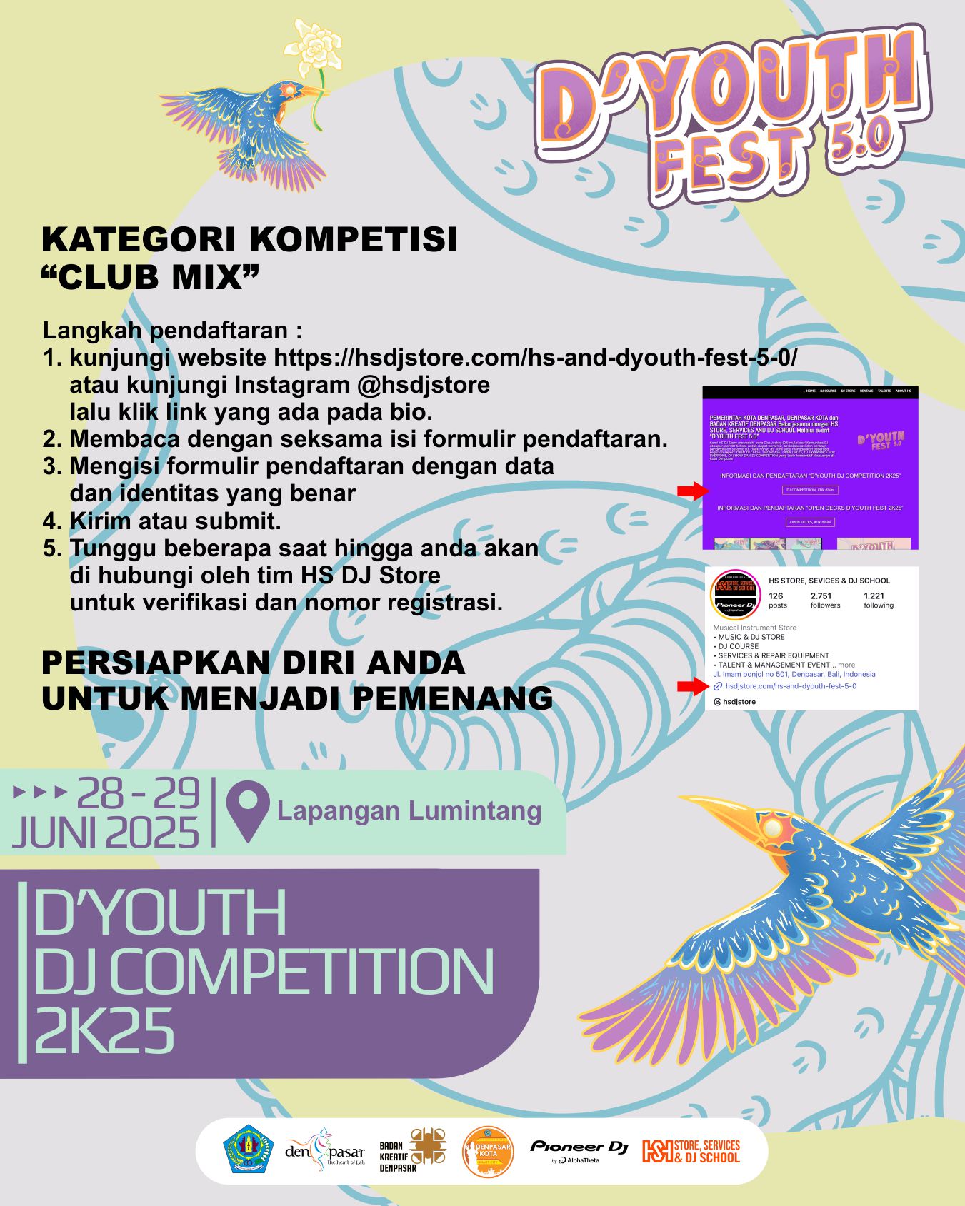 FEED D'YOUTH FEST 5.0 - 5.D'YOUTH DJ COMPETITION 2K25 - 2