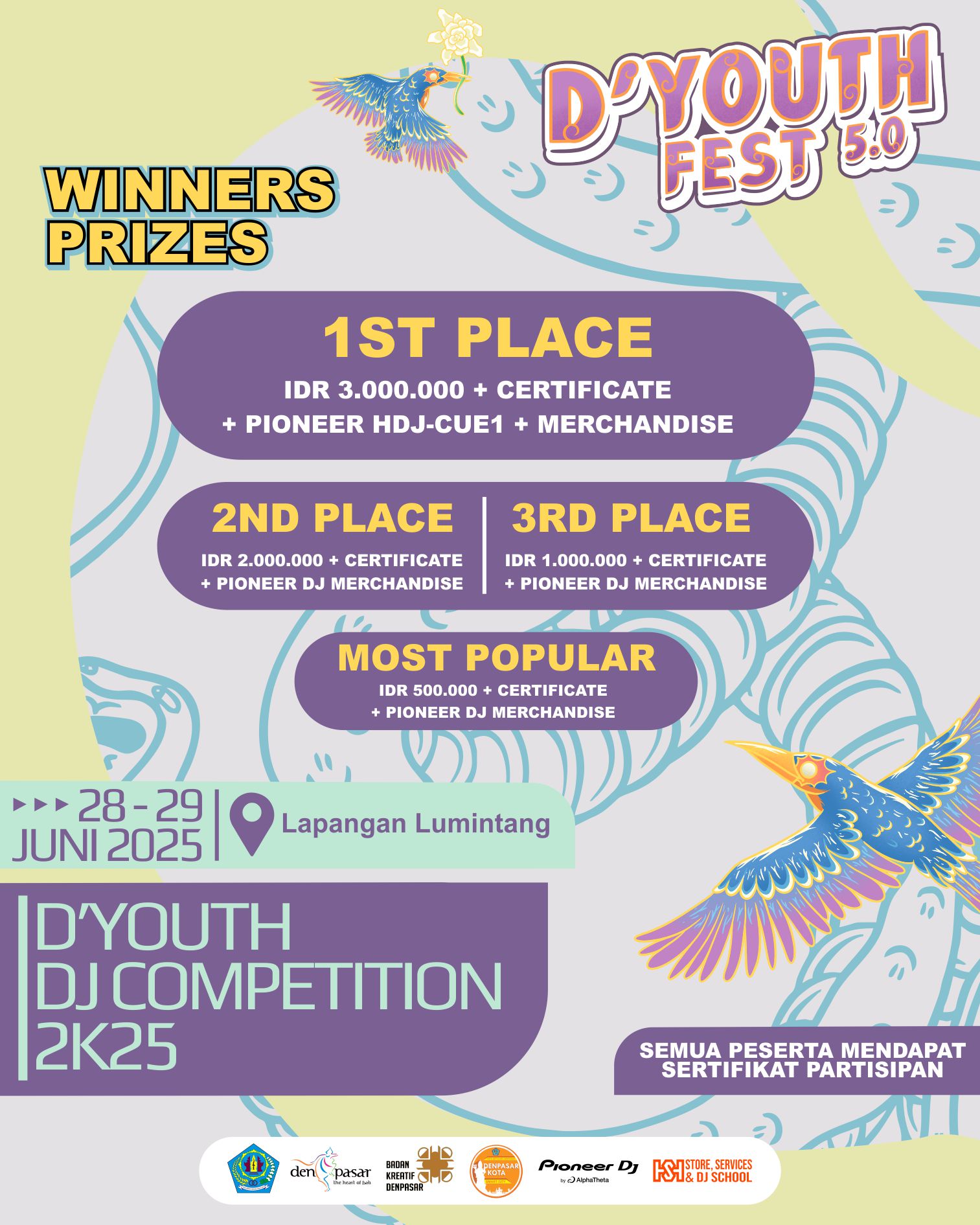 FEED D'YOUTH FEST 5.0 - 5.D'YOUTH DJ COMPETITION 2K25 - 3